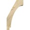 Ekena Millwork 6"W x 10"D x 18"H Imperial Rough Sawn Knee Brace, Douglas Fir BRC06X10X18IMP00RDF - alternate 4